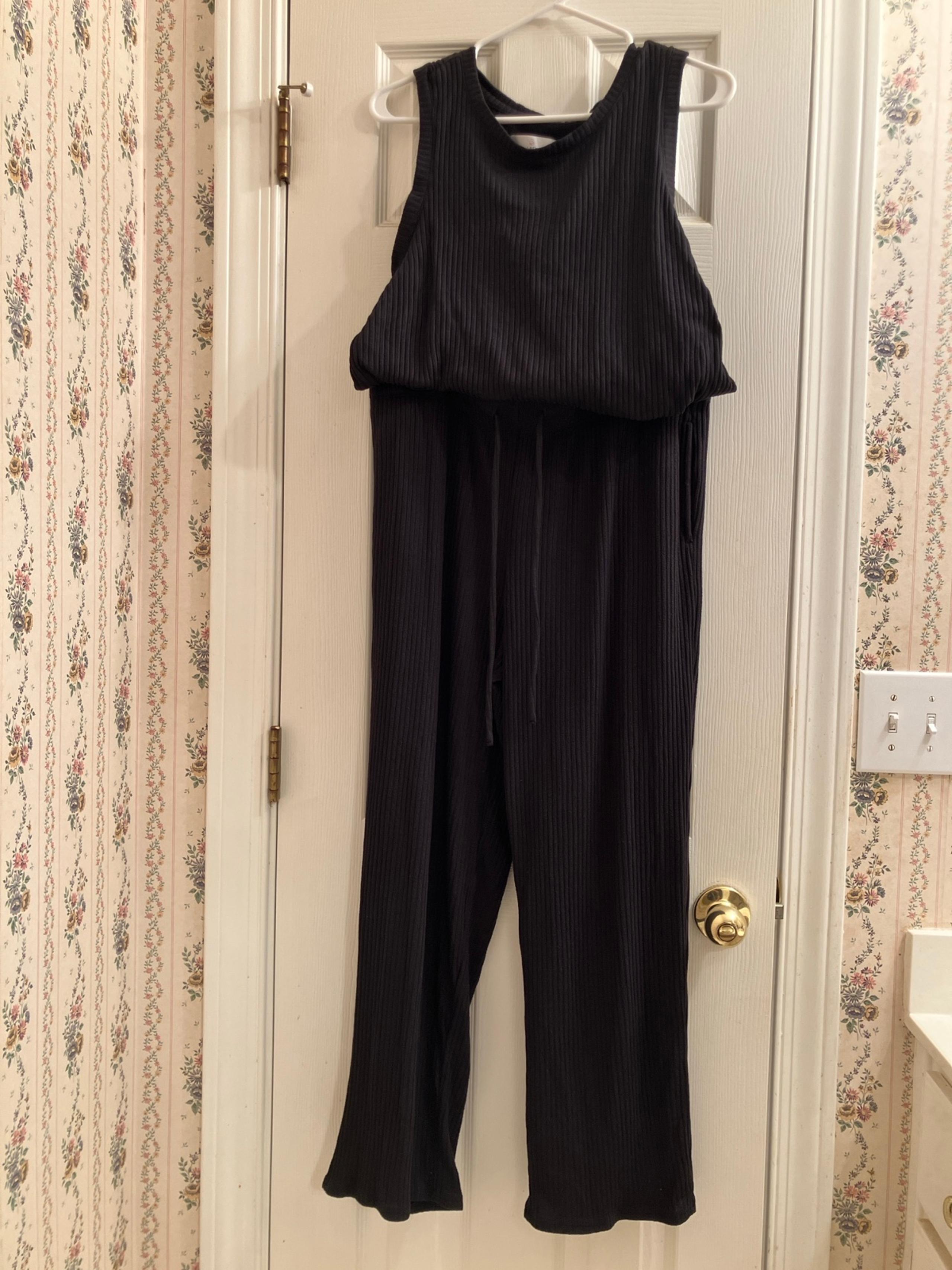 Cuddl Duds Black Matching PJ Set
