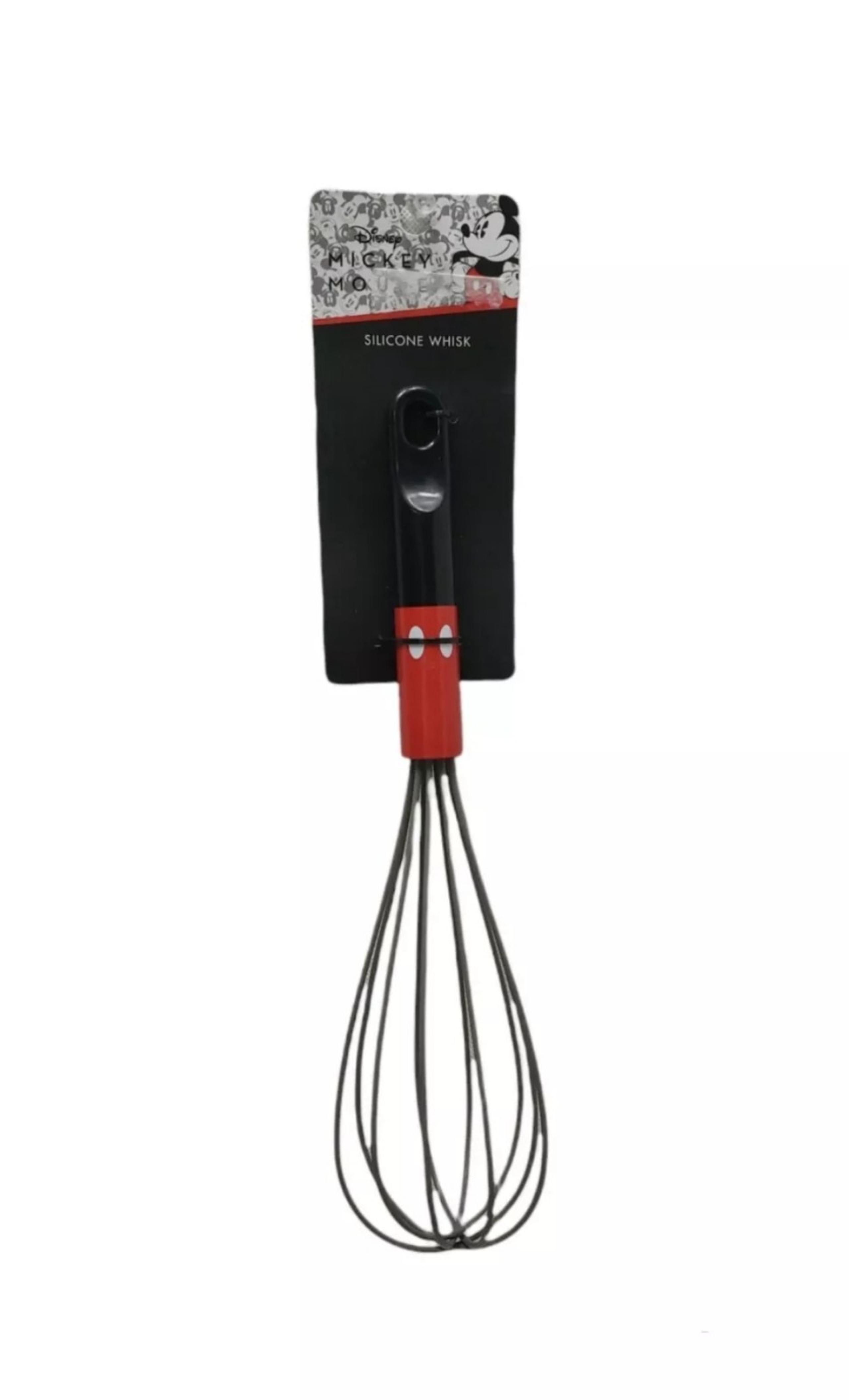 Disney Mickey Mouse Silicone Whisk Kitchen Utensil Baking 12"  -  New
