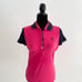 RALPH LAUREN Women's Active Polo Short Sleeve Collared Pink Shirt Size Large