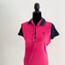 RALPH LAUREN Women's Active Polo Short Sleeve Collared Pink Shirt Size Large