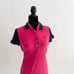 RALPH LAUREN Women's Active Polo Short Sleeve Collared Pink Shirt Size Large