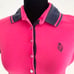 RALPH LAUREN Women's Active Polo Short Sleeve Collared Pink Shirt Size Large