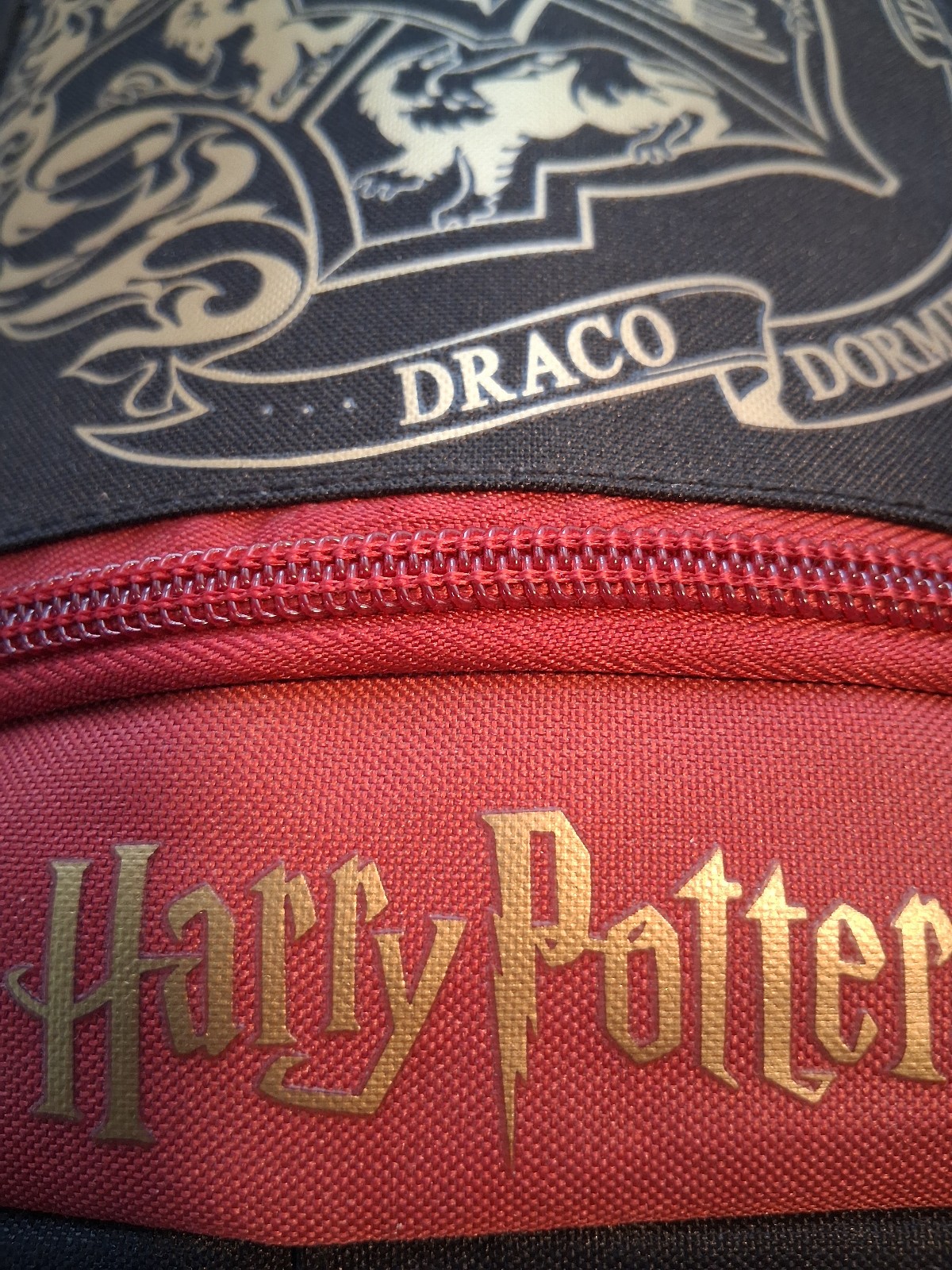 HARRY POTTER WIZARDING WORLD MULTI POCKET PENCIL CASE.
