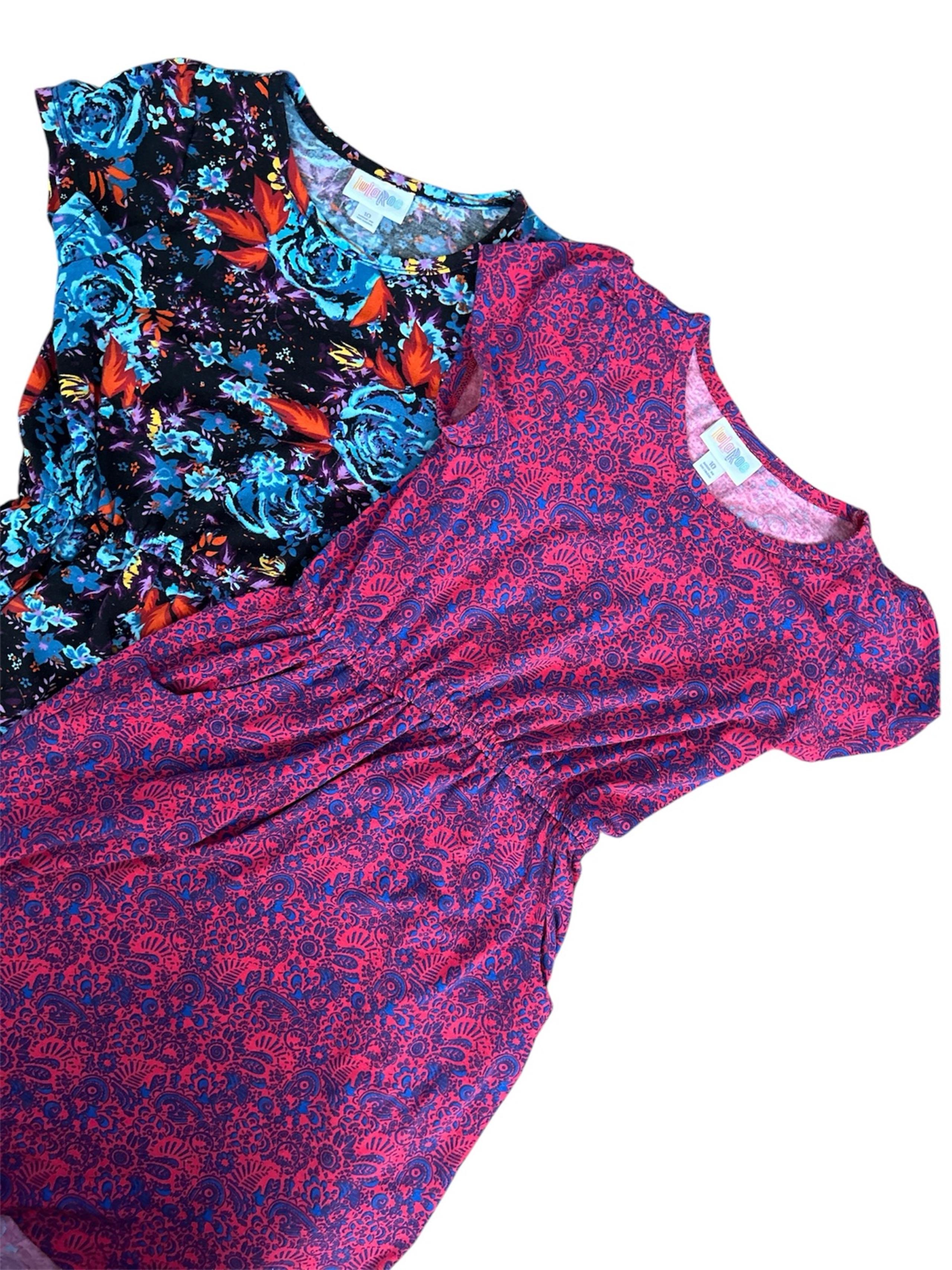 Lot of 2 Lularoe dresses size 10