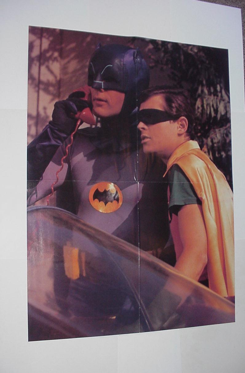 Batman Poster #18 and Robin! Adam West and Burt Ward 60's TV Show / Movies