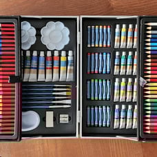 Artist’s Loft All-Media Art Set in Aluminum Case 126 Pieces