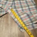 Peter Millar Crown Crafted Matlock Madras Seersucker Performance Shorts Size 35