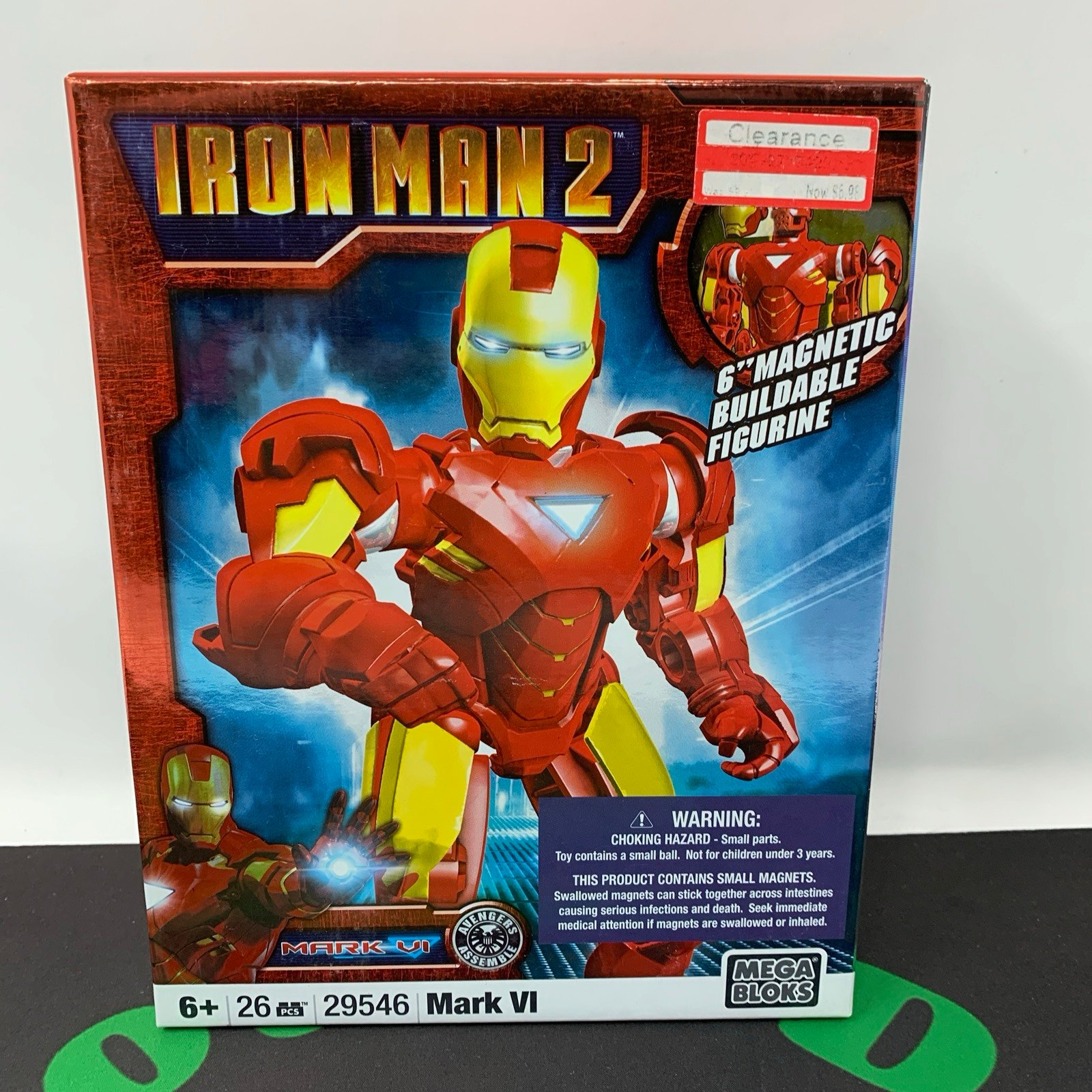Iron Man Mega Blocks Mark VI Figure
