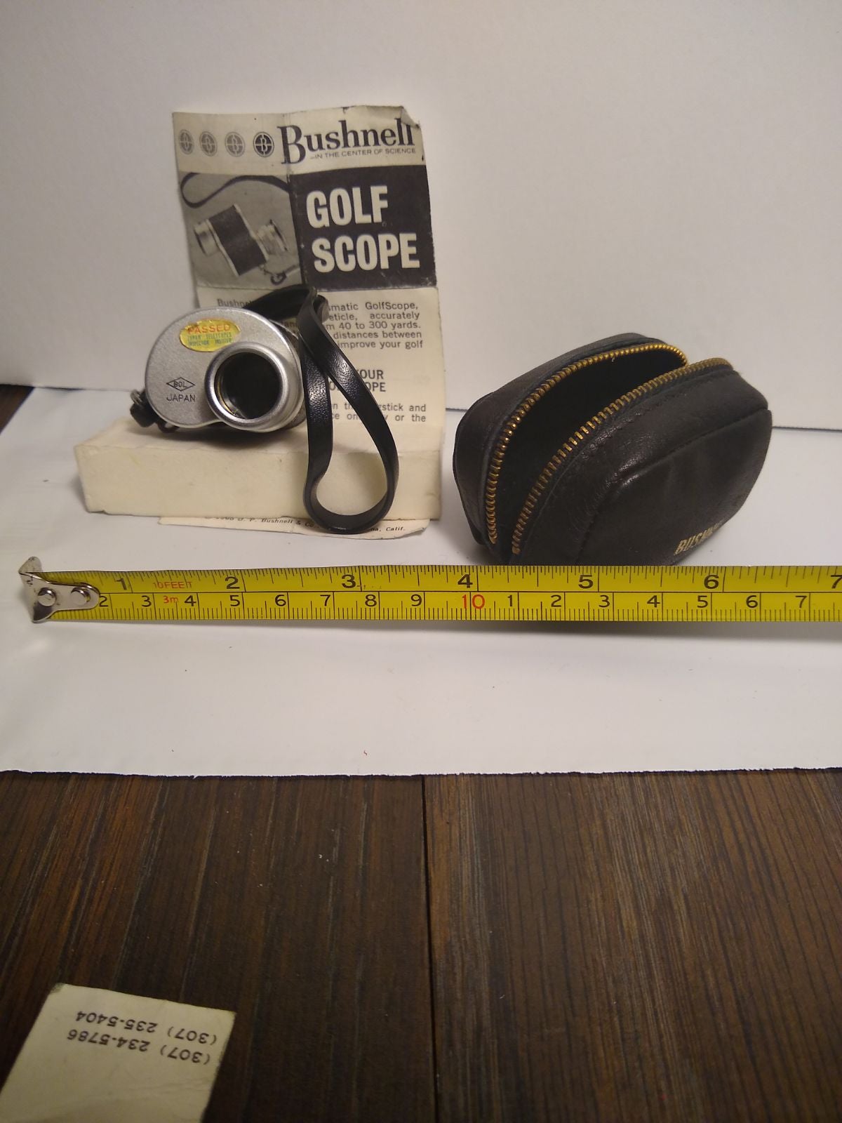 Vintage Golf Scope range finder 6X 15mm