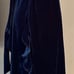 New BCBGeneration Ruffle Trim Velvet Wrap Dress