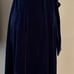 New BCBGeneration Ruffle Trim Velvet Wrap Dress