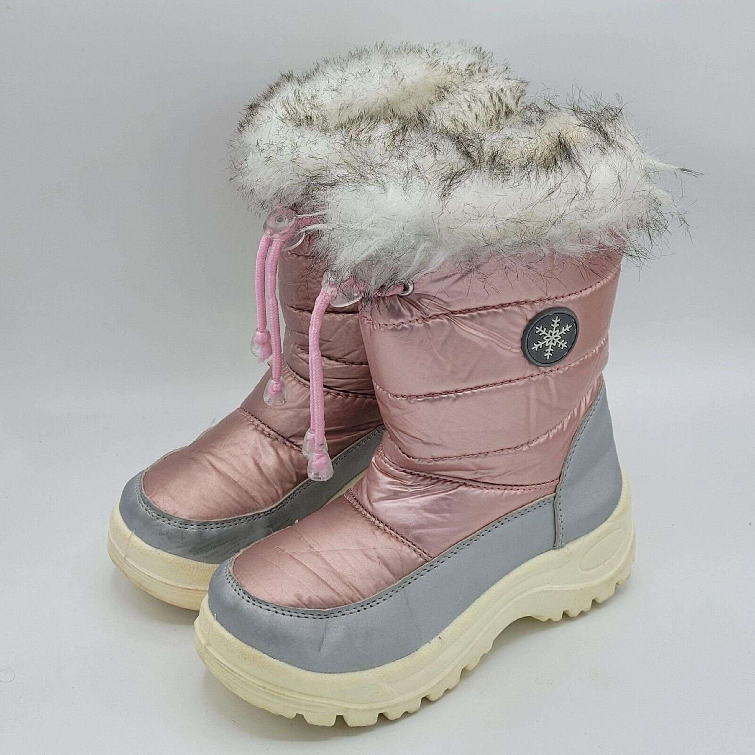 Apres Winter Boots Big Girls 1 Purple/Pink