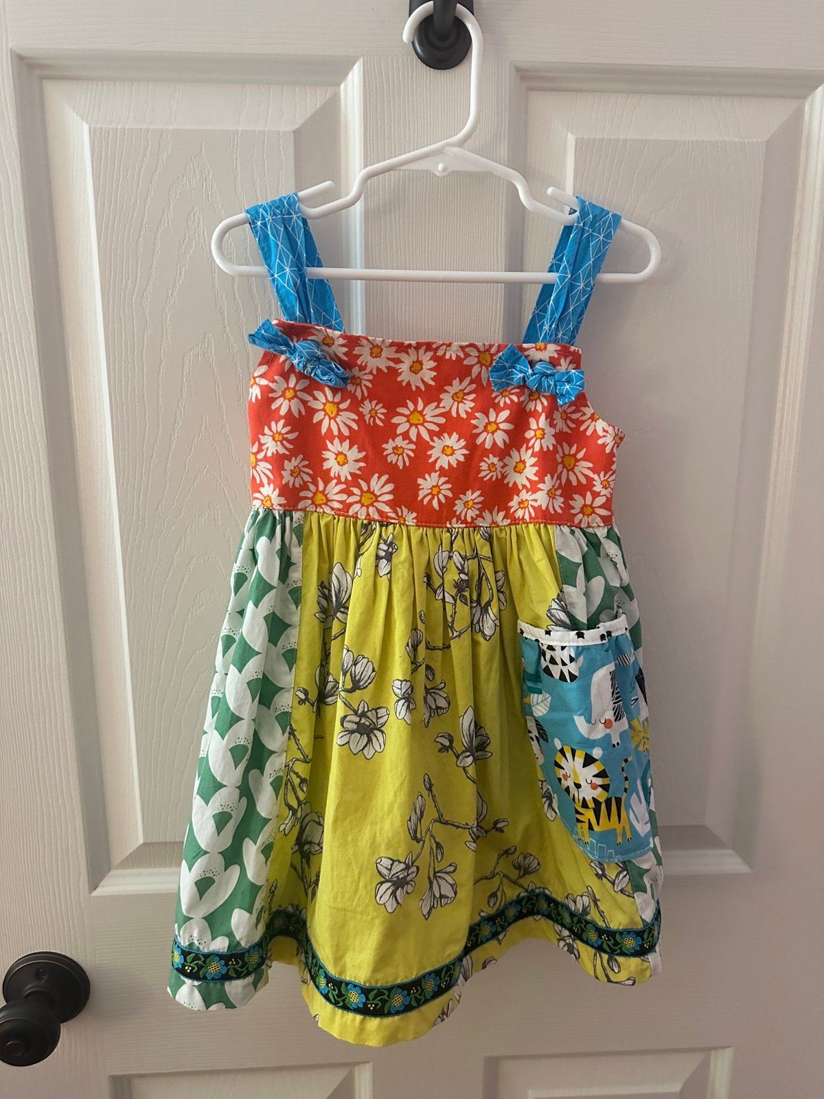 Rare Matilda Jane platinum knot dress sz 6