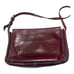 Vintage Levenger Red Genuine Leather Messenger Bag