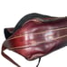 Vintage Levenger Red Genuine Leather Messenger Bag