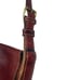 Vintage Levenger Red Genuine Leather Messenger Bag