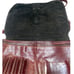 Vintage Levenger Red Genuine Leather Messenger Bag