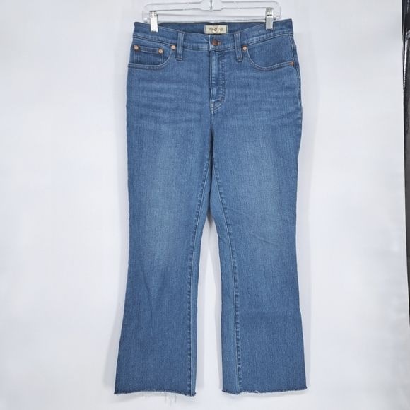 Madewell Mid- Rise Kick Out Jeans in Britton Wash Size 29