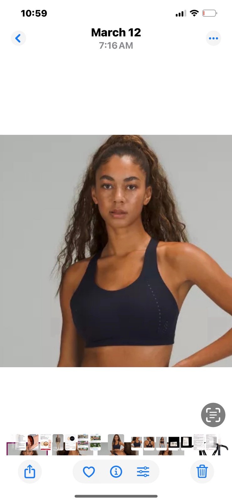 LULULEMON AIRSUPPORT BRA 36DD NEW