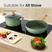 30 Piece Cookware Set Nonstick Pots and Pans Set Granite Kitchen Bakeware Set