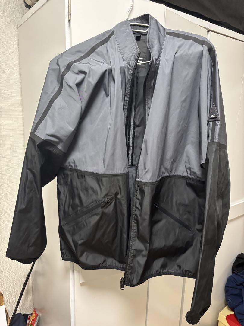 DENHAM Nylon Jacket Gray, Size L