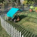 BestPet 87 x 41 Large Metal Chicken Coop Run Rabbit Enclosure Pen with Waterpro