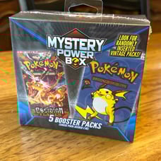 Mystery Power Box Chase pack seeded 1:10 Pokémon 5 Booster Packs New Sealed