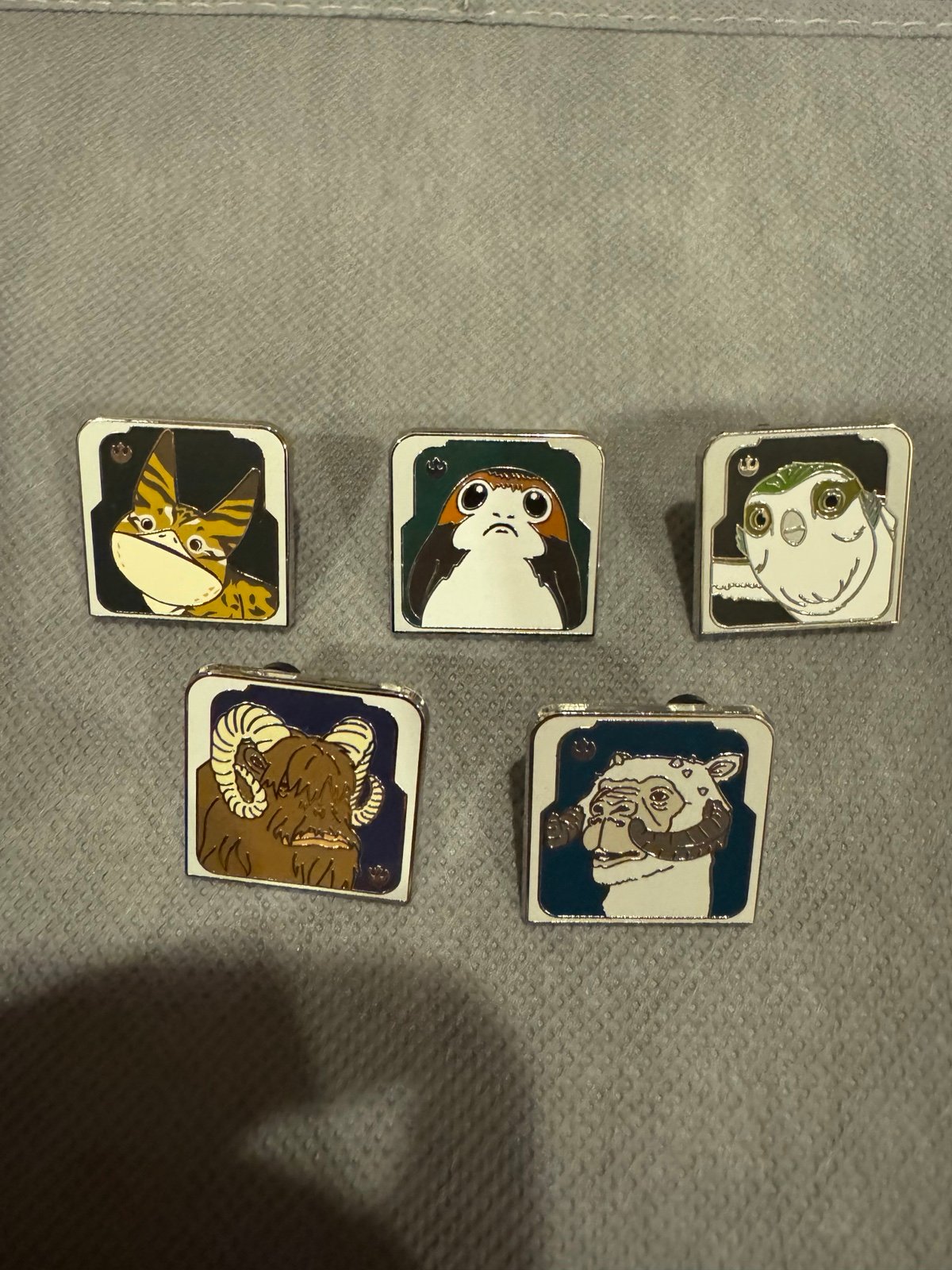 Star Wars Creatures Hidden Disney Pin Set