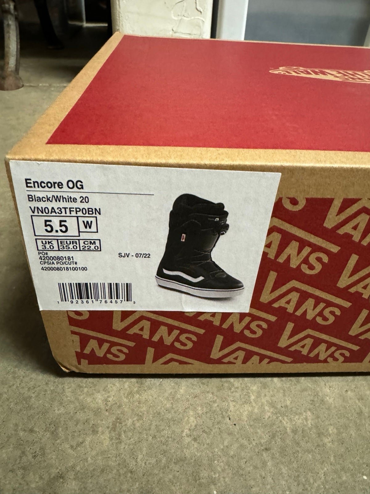 VANS Encore OG Snowboard Boots Women´s NEW Lsb6D236n