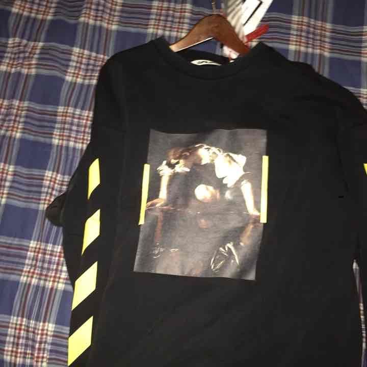 Off white crew neck
