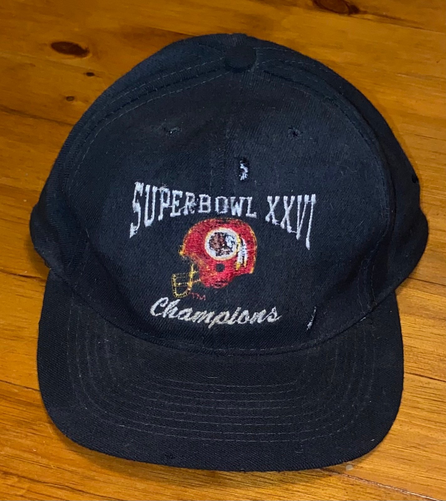 Vintage American Needle Washington Redskins Super Bowl XXVI Wool SnapBack Hat 26