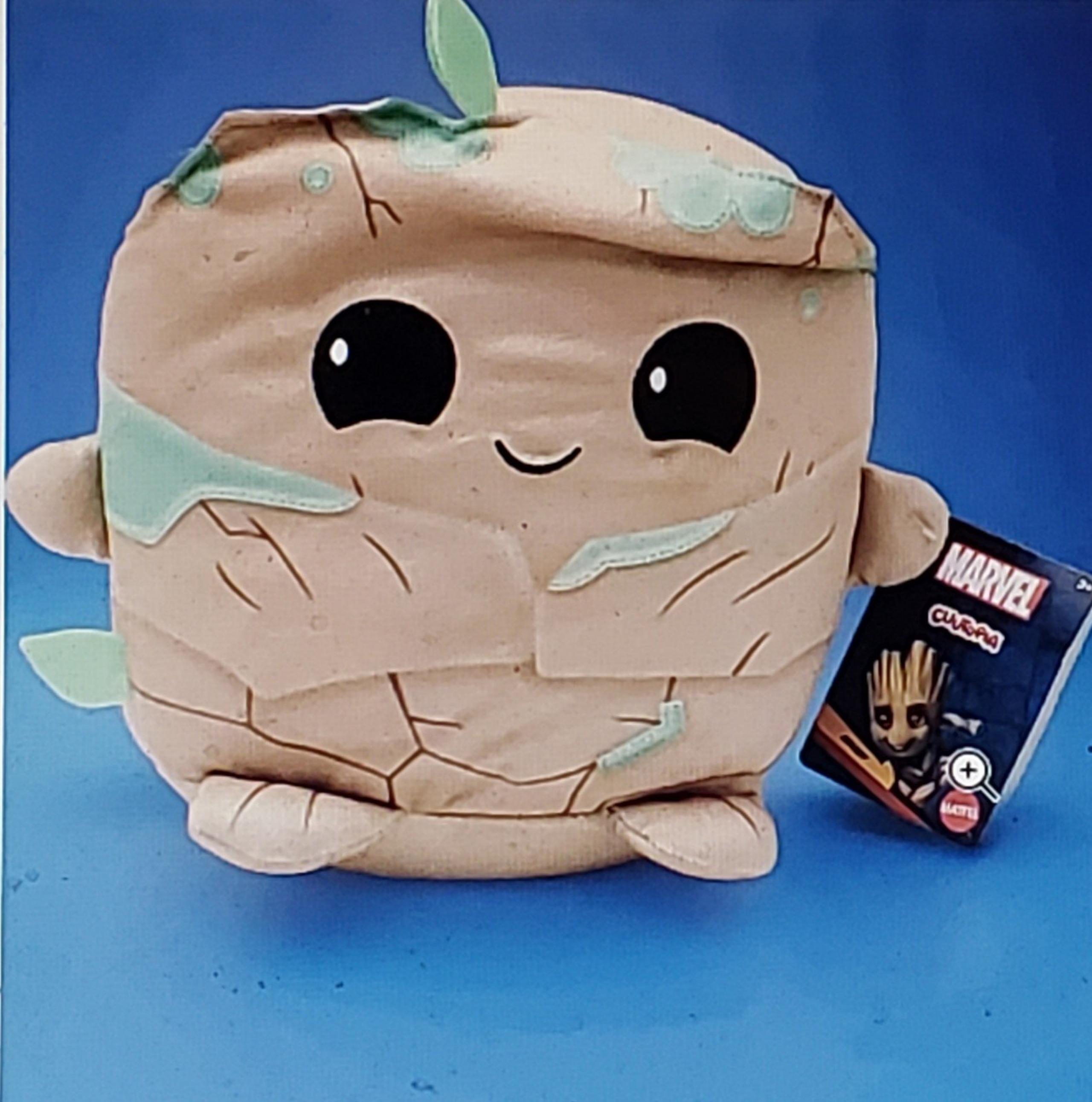 Marvel cuutopia Groot 8" Mattel Stuffed Animal Squish Kids Toy