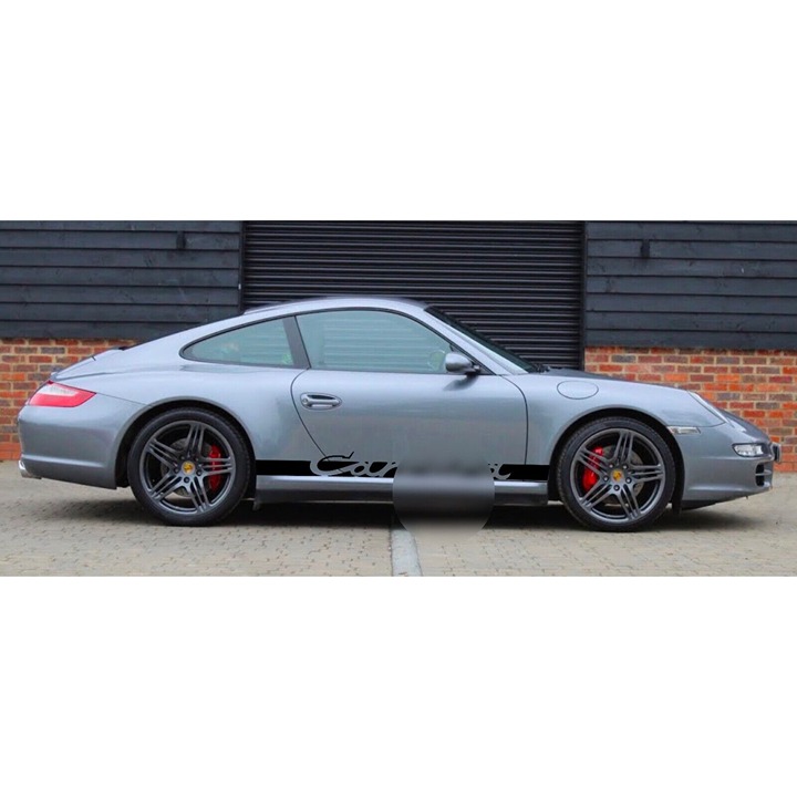 Custom Classic Carrera Side Decals Set For Porsche 911 2005-2011 997 997.2 Targa