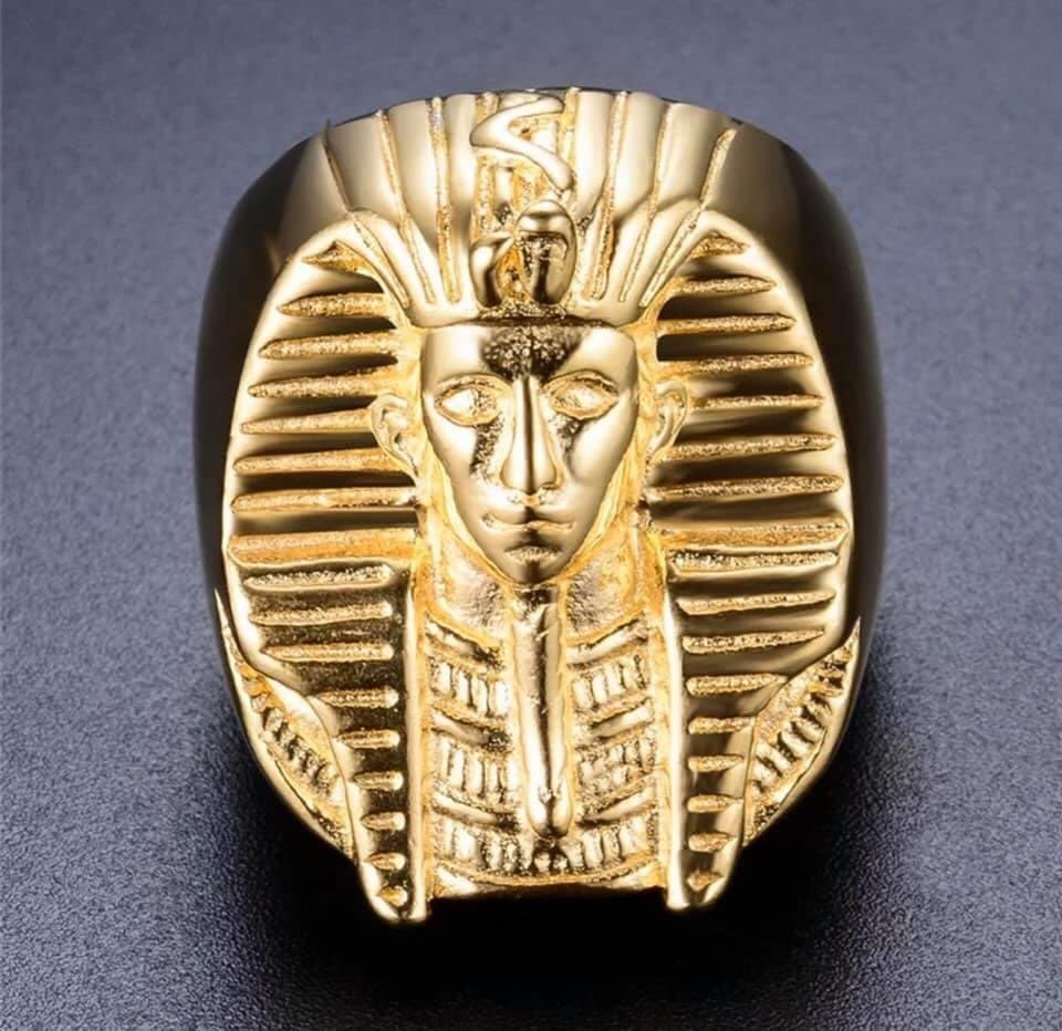 Mysterious Egyptian Pharaoh Rings Rock T