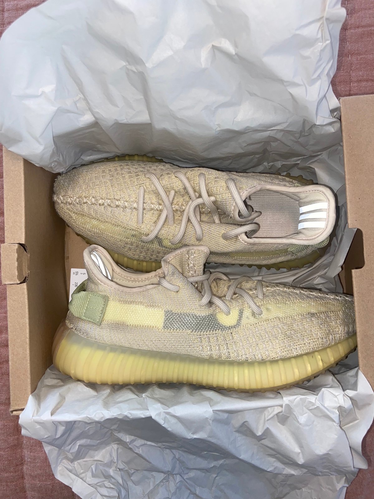 Yeezy Adidas Boost 350 V2 in Flax