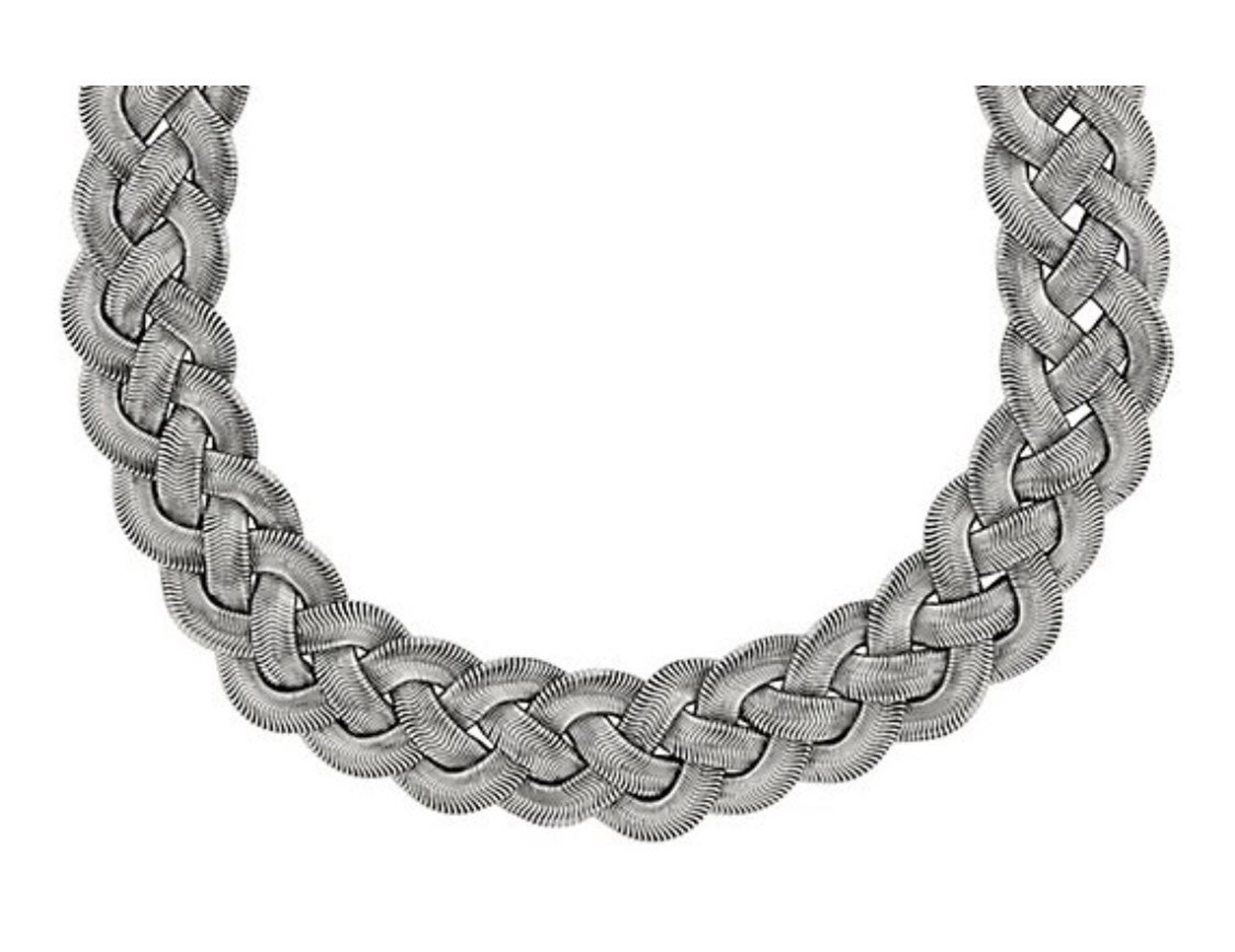 Steel by Design Polished Braided 16-1/2"