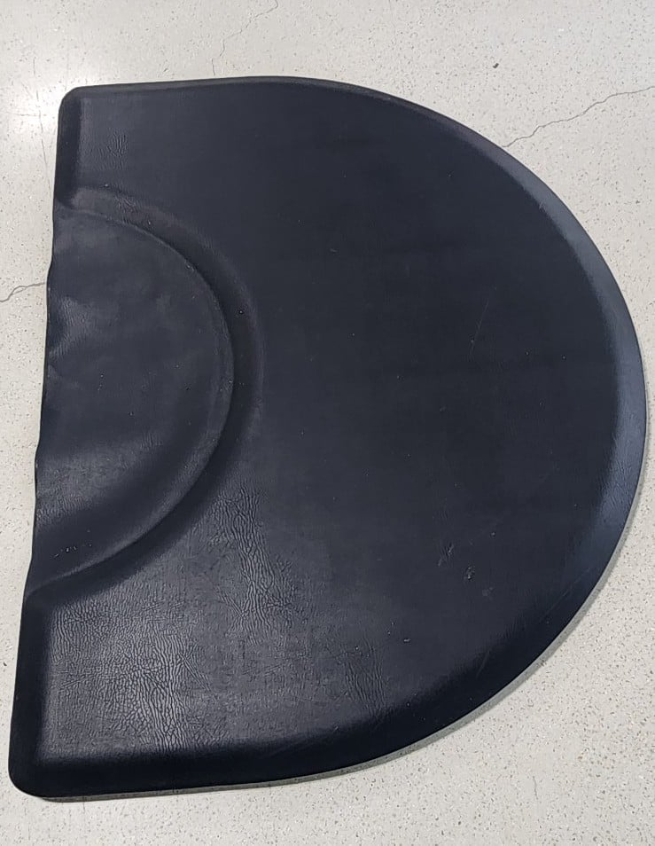 Semi Circle Anti-Fatigue Salon Barber Chair Floor Mat