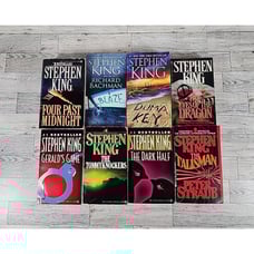 8 Vintage Stephen King Paperback Books 1st Run Tailsman Duma Blaze Geralds Game