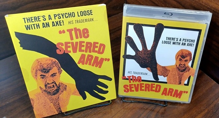 The Severed Arm (Blu-ray, 1973) Vinegar Syndrome Limited Edition Slipcover – NEW