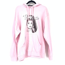 Johnny Ross Sweatshirt Unisex L Barbra Lady Like Pullover Hoodie Pink NWOT