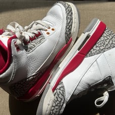 Jordan 3 cardinal red 4Y