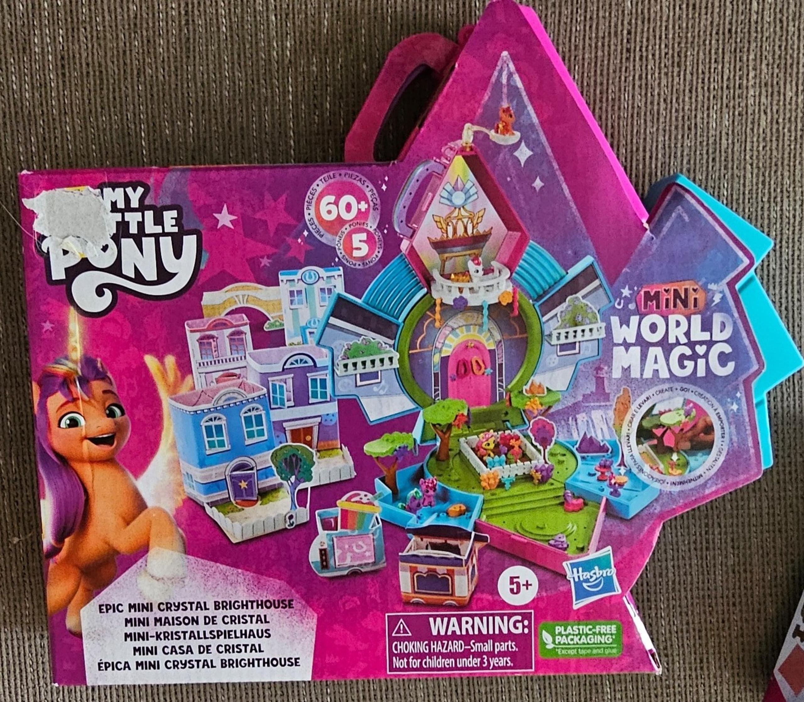 Bundle Deal of 2 Sets Little Pony Mini World Magic Playsets New