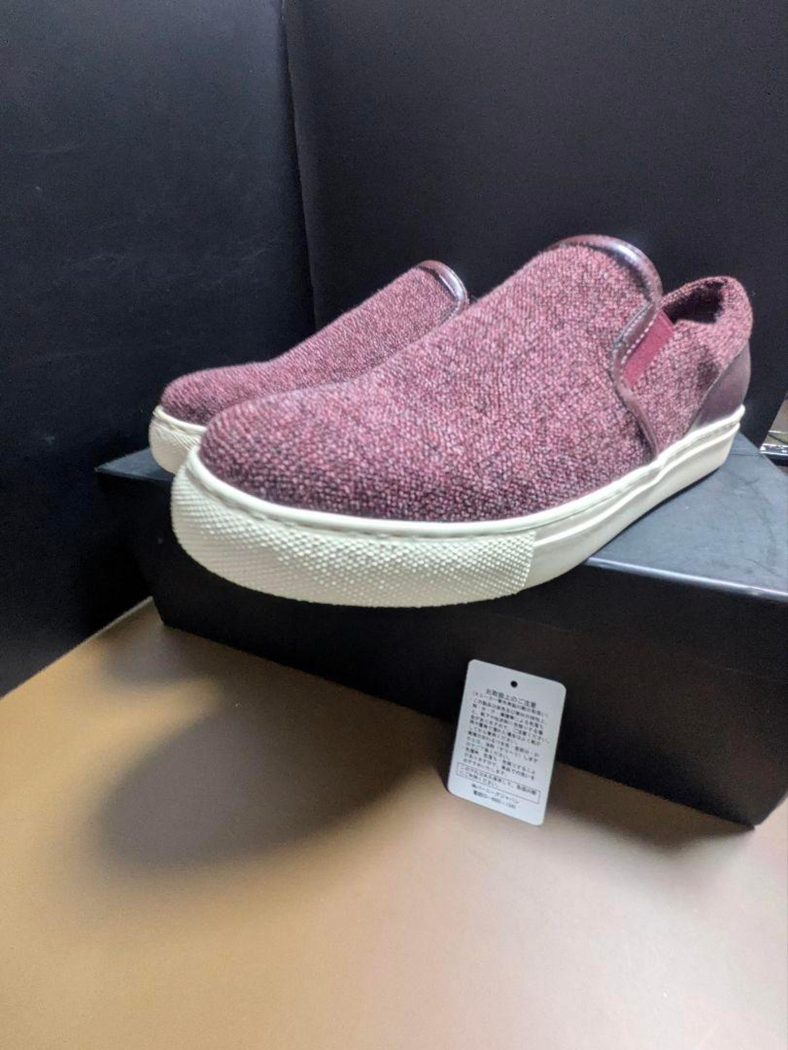 Barneys New York Wine Red Slip-on Shoes for Men, Size 39 (26cm)