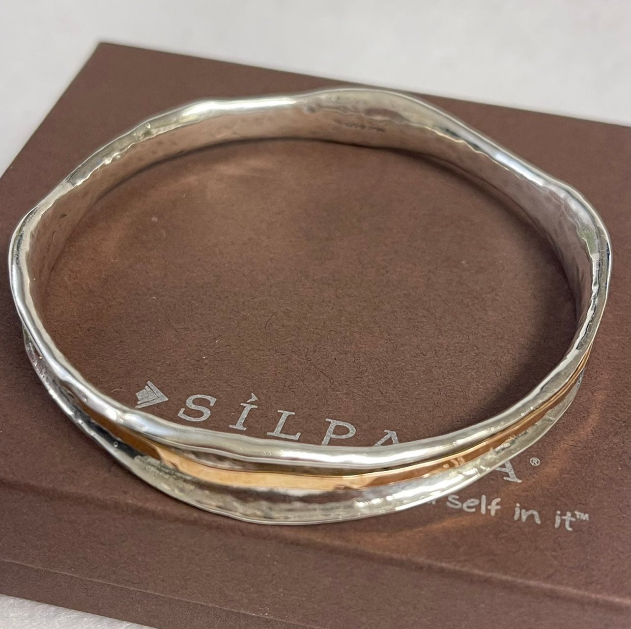Silpada Sterling Silver Spin Me Round Bracelet