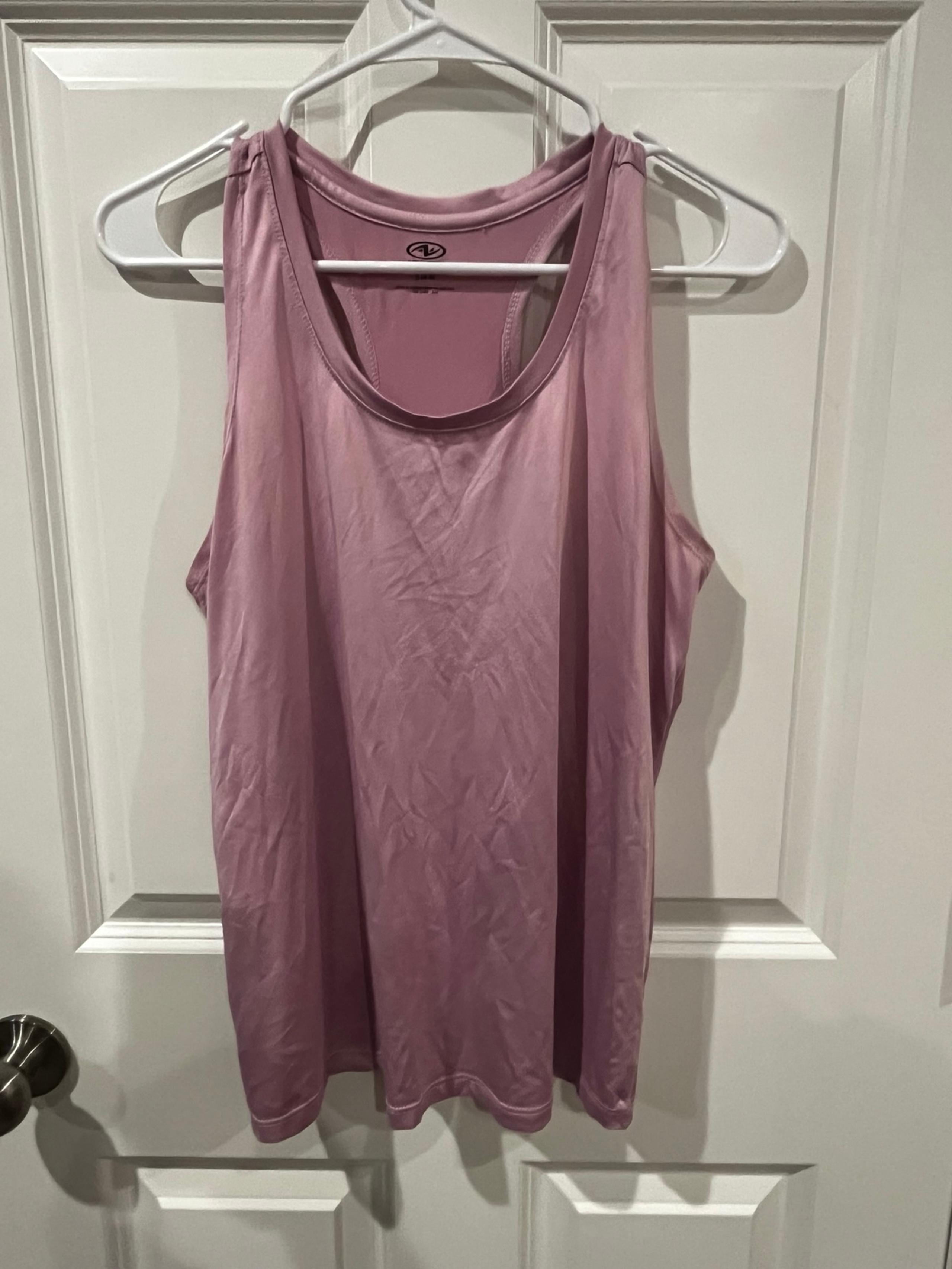 Athletic Works Mauve Athletic Tank Top Size Small