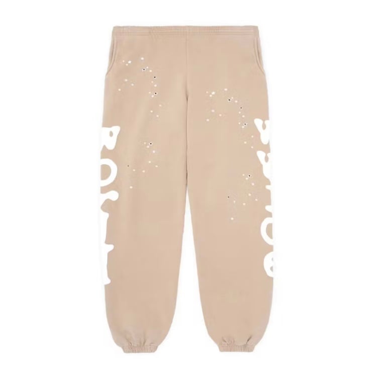 Sp5der Beluga Sweatpants Sand