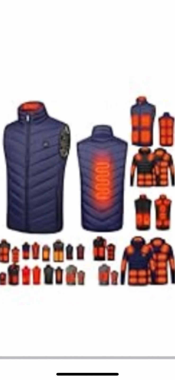 Heated vest