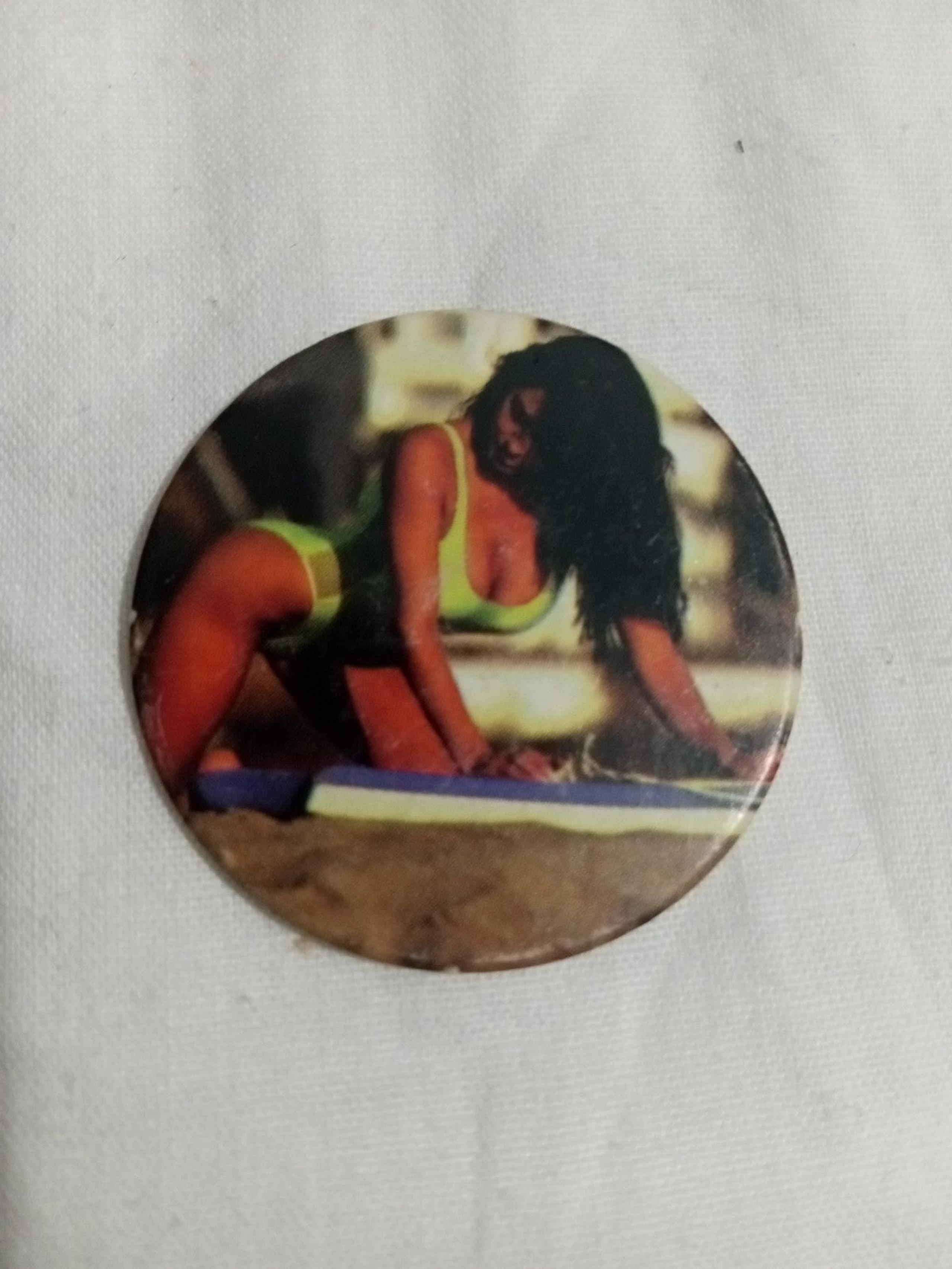 Vintage swimsuit model pogs 9 in lot