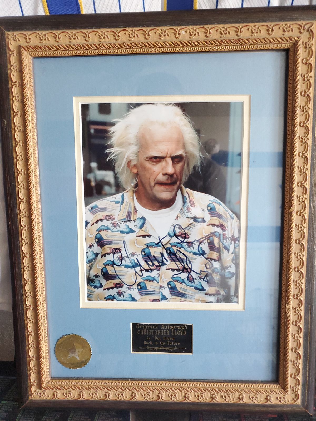 Original autograph Christopher Lloyd a
