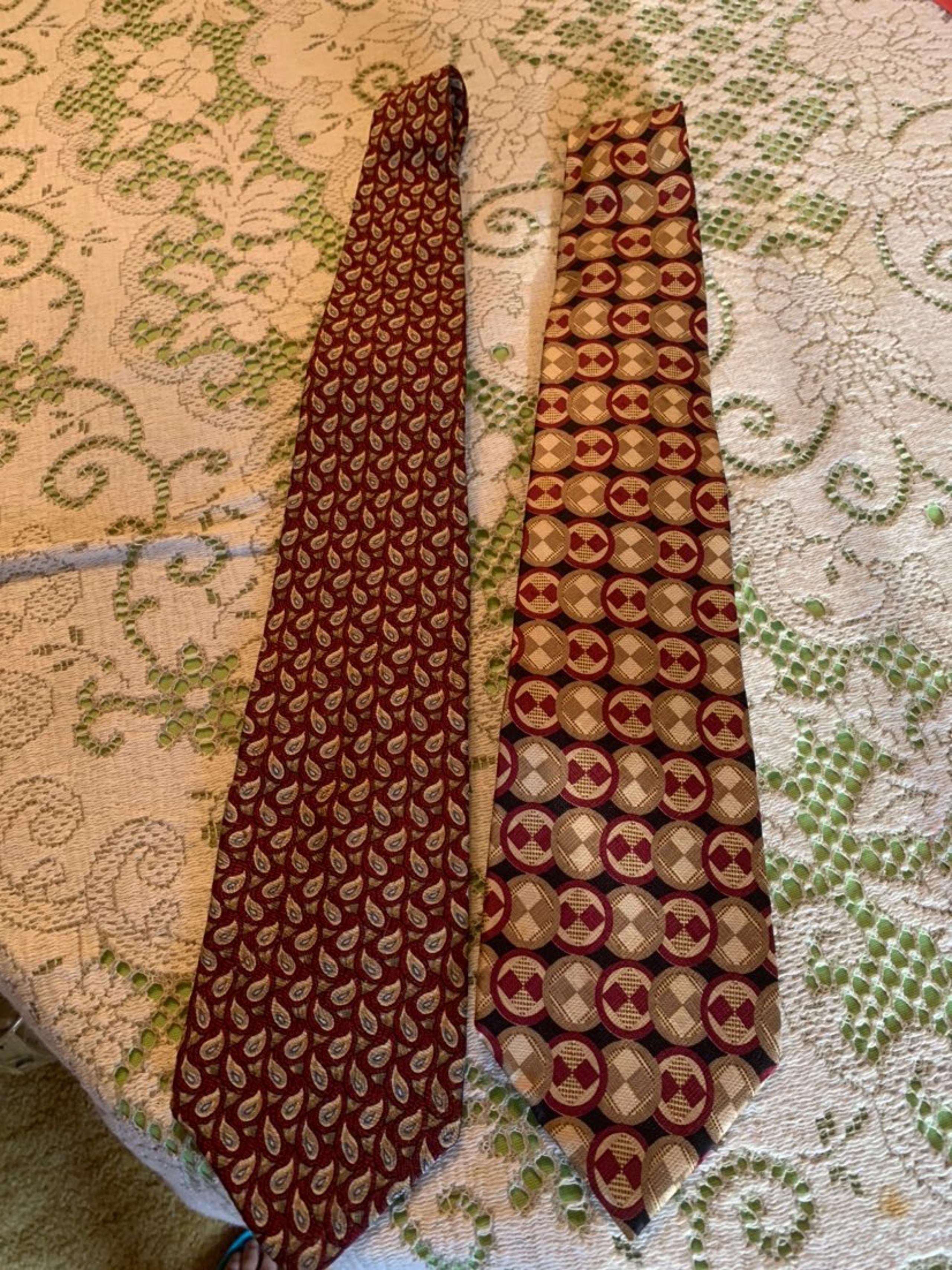 mens ties Bill Blass and Albert Nipon